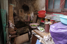 Shanghai old town kitchen