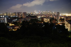 Blick vom Mount Faber